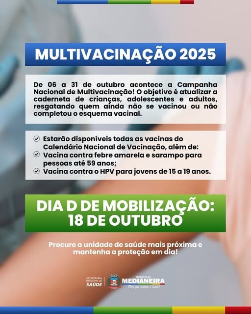 Multivacinação em Medianeira