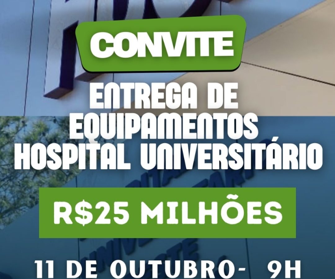 R$ 25 milhões em novos equipamentos hospitalares