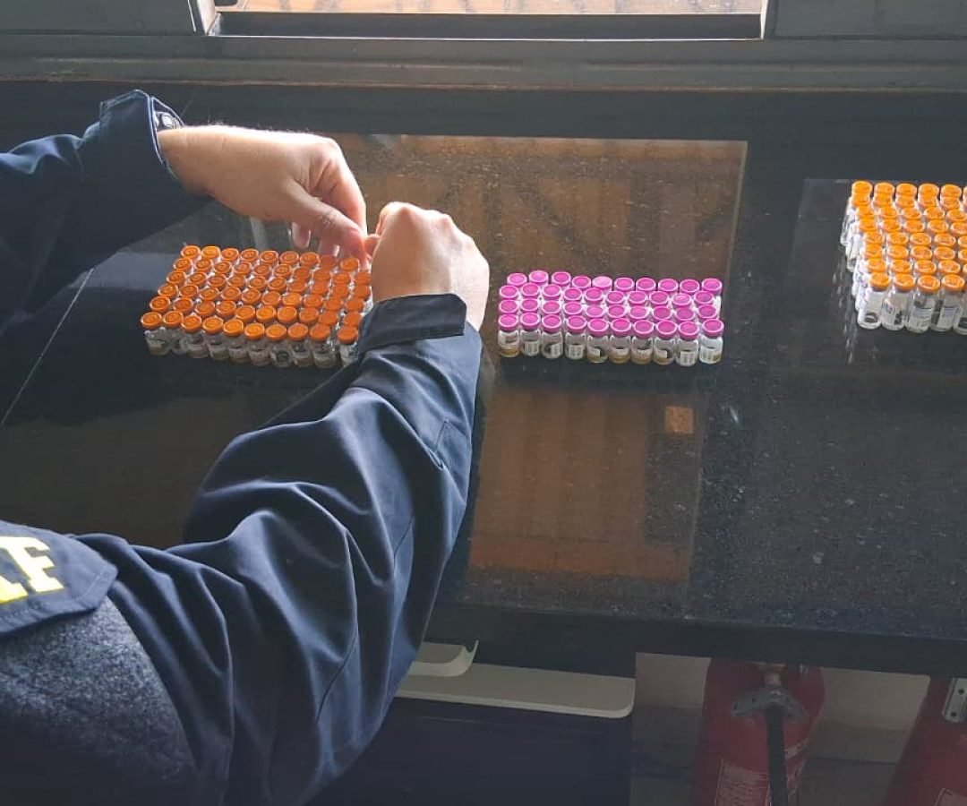 Apreensão na Unidade Operacional da PRF, na BR-277